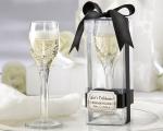 lets celebrate champagne flute gel candle